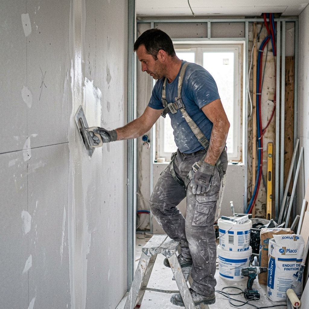 Placo, Enduit & Peinture